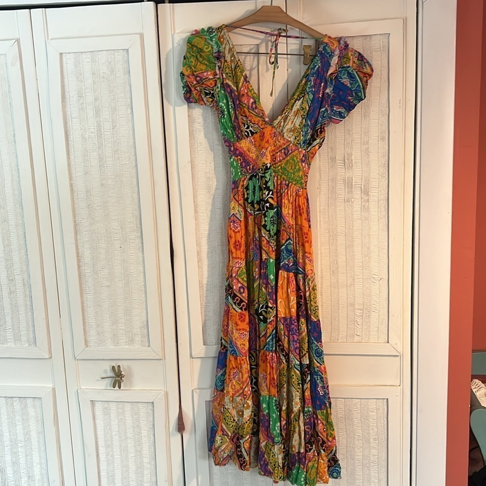 Love the Label Maxi Caroline dress NWT SZ XS - Picture 9 of 9